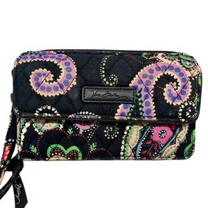 Vera Bradley All In One Crossbody Kiev Paisley Retired Pattern EUC